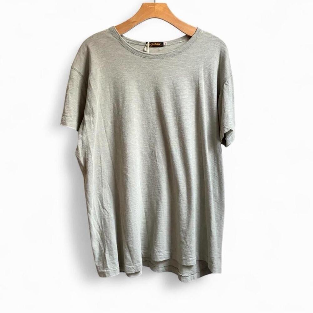 Mister Freedom Japanese Men’s XL Hull Gray NWT Single Stitch Preppy Tee